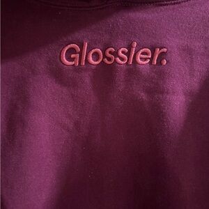 Glossier Magenta Hoodie